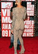 Amber Rose in a catsuit at the VMAs