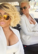Amber Rose and Blac Chyna 2015 BET Awards