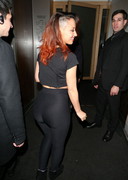 Amelle Berrabah in tights