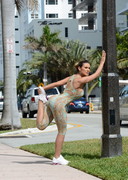 Andressa Urach jogging