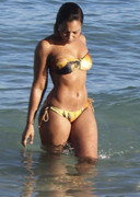 Ashanti in a bikini