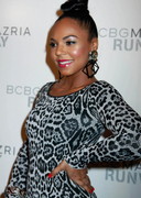 Ashanti in a sexy dress