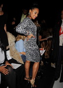 Ashanti in a sexy dress