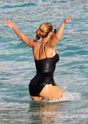 Beyonce in a swimsuit