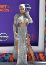 Blac Chyna at the 2018 BET Awards