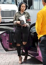 Blac Chyna in tight jeans