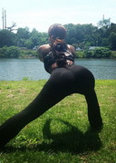 Cat Washington is fit