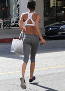 Chanel Iman in tight clothes