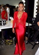 Christina Milian is sexy in red