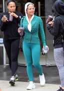 Christina Milian in tights