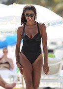 Claudia Jordan and Aisha Thalia