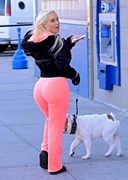 Coco in pink pants