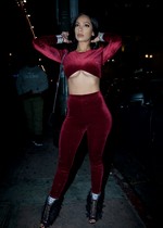 Erica Mena at a party