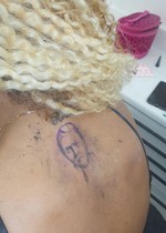 Erika Canela Trump tattoo