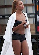Eva Marcille got long legs