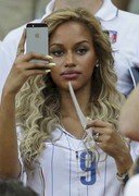 Fanny Neguesha at the World Cup