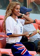 Fanny Neguesha at the World Cup