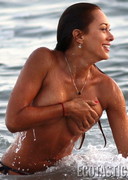 Fernanda Marin in a bikini