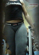 Brazilian babe at the gym