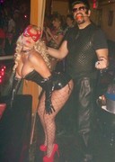 Booty babes at the Playboy mansion Halloween party