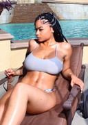 Busty babe on Instagram