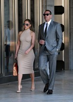 JLo in a tight dress