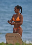 Jada Pinkett Smith in a bikini