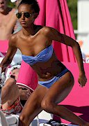Jasmine Tookes in a bikini