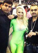 Jessica Kylie in a catsuit