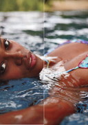 Jessica White in a bikini