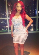 K Michelle is curvy
