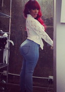 K Michelle is curvy
