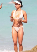 Karrueche Tran in a bikini