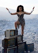 Katerina Graham is in a sexy outfit