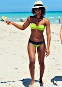 Kelly Rowland in a bikini