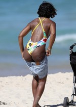 Kelly Rowland in a swimsuit