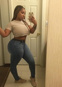 Ebony babe with giant booty