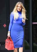 Khloe Kardashian in tight dress