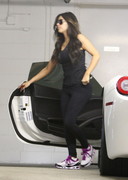 Kim Kardashian in spandex