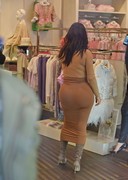 Kim Kardashian butt candids