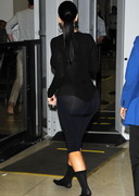 Kim Kardashian big butt in spandex