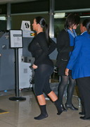 Kim Kardashian big butt in spandex