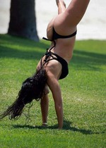 Kardashian bikini ass