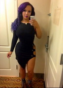 Curvy black babe