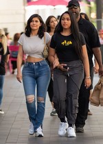 Kylie Jenner in jeans