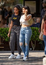Kylie Jenner in jeans