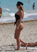 Larsa Pippen in a swimsuit