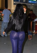 Candid latina ass