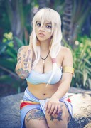 Sexy cosplay babe