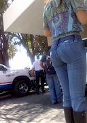 Marisol Gonzalez candids of her ass